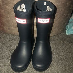 Toddler Navy Hunter Boots